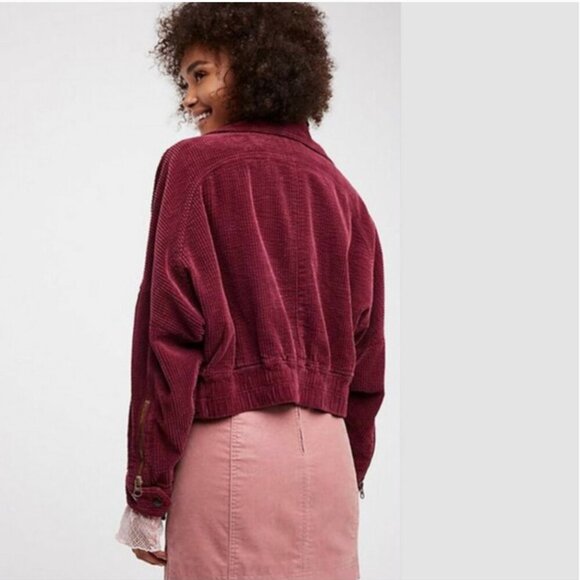 FREE PEOPLE Dolman Slouchy Corduroy Jacket - Picture 3 of 8